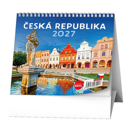 BSL2-27 Stolní kalendář - IDEÁL - Česká republika-1