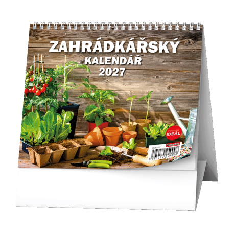 BSK7-27 Stolní kalendář - IDEÁL - Zahrádkářský kalendář-1