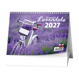 BSV5-27 Stolní kalendář - Levandule -1