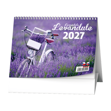 BSV5-27 Stolní kalendář - Levandule -1
