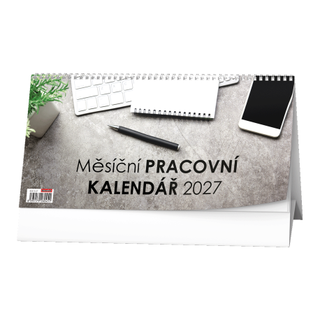 BSE13-27 Stolní kalendář - Měsíční pracovní kalendář-1