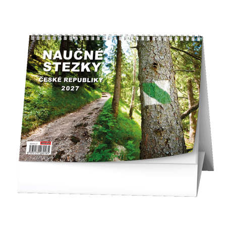 BSH10-27 Stolní kalendář - Naučné stezky ČR-1