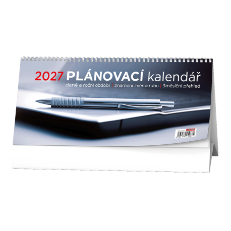 BSC11-27 Stolní kalendář - Plánovací daňový kalendář 2027-1