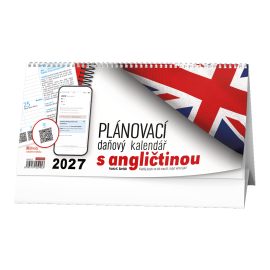 BSN5-27 Stolní kalendář - Plánovací daňový kalendář s angličtinou  -1