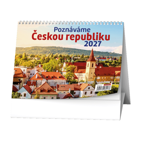 BSH8-27 Stolní kalendář - Poznáváme Českou republiku-1