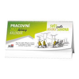BSM5-27 Stolní kalendář - Pracovní daňový kalendář - Svět podle Marka Simona         -1