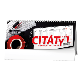 BSB1-27 Stolní kalendář - Pracovní kalendář CITÁTY I-1