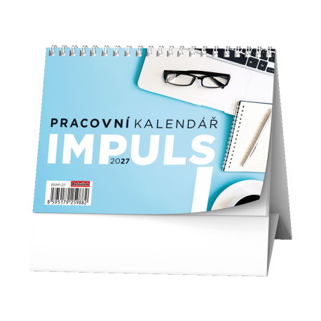 BSM1-27 Stolní kalendář - Pracovní kalendář IMPULS I-1