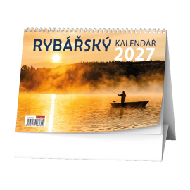 BSC6-27 Stolní kalendář - Rybářský kalendář-1