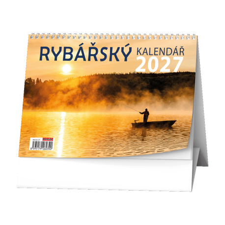BSC6-27 Stolní kalendář - Rybářský kalendář-1