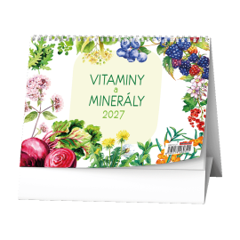 BSF10-27 Stolní kalendář - Vitamíny a minerály-1