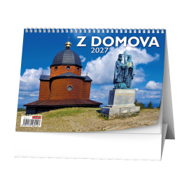 BSH1-27 Stolní kalendář - Z domova-1