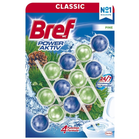 Bref WC Power Aktiv Pine 3x50g