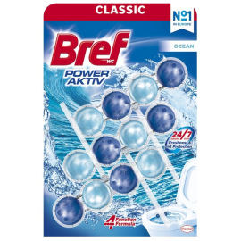 Bref WC Power Aktiv Oceán 3x50g kuličky