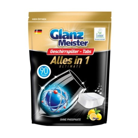 Glanz Meister tablety do myčky All in 1 90ks