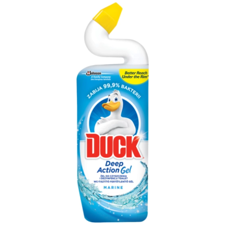Duck WC čistič 5v1 s mořskou vůní 750ml