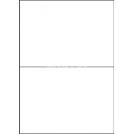 Etikety A4 bílé  210x148 100l