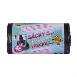 Sáček odpadní 60l 50ks černý HDPE